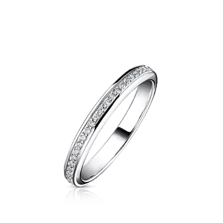 Обручальное кольцо с бриллиантами