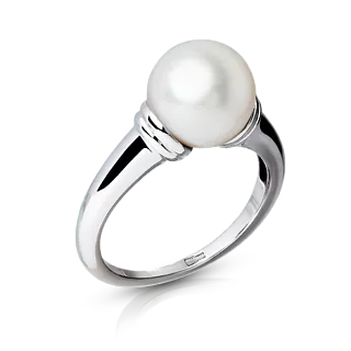 Кольцо с жемчугом