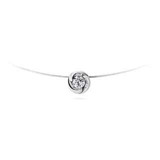 Подвеска TORNADO с бриллиантом