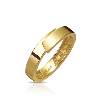 Кольцо из желтого золота