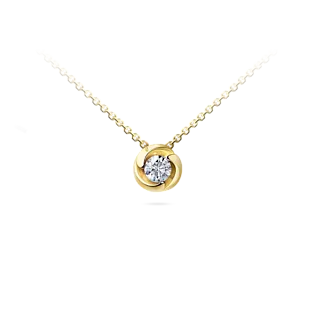 Подвеска TORNADO с бриллиантом