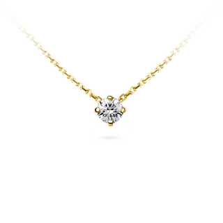 Подвеска с бриллиантом