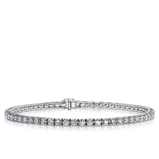 Браслет из белого золота с бриллиантами