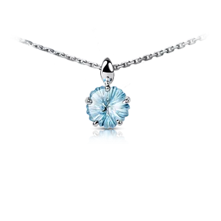 Подвеска с топазом Sky