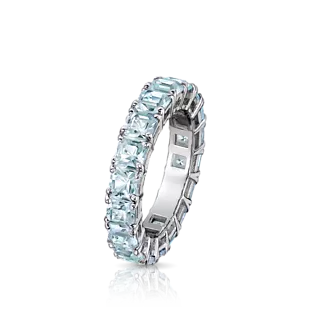 Золотое кольцо с аквамаринами