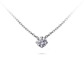 Подвеска с бриллиантом