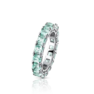 Золотое кольцо с бериллами