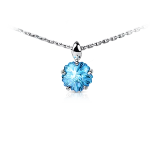 Подвеска с топазом Swiss