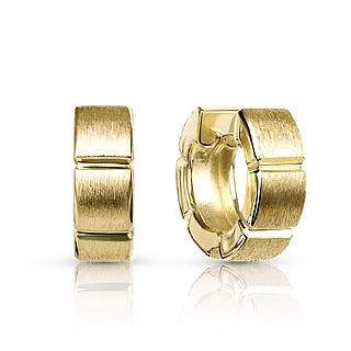 Серьги из желтого золота